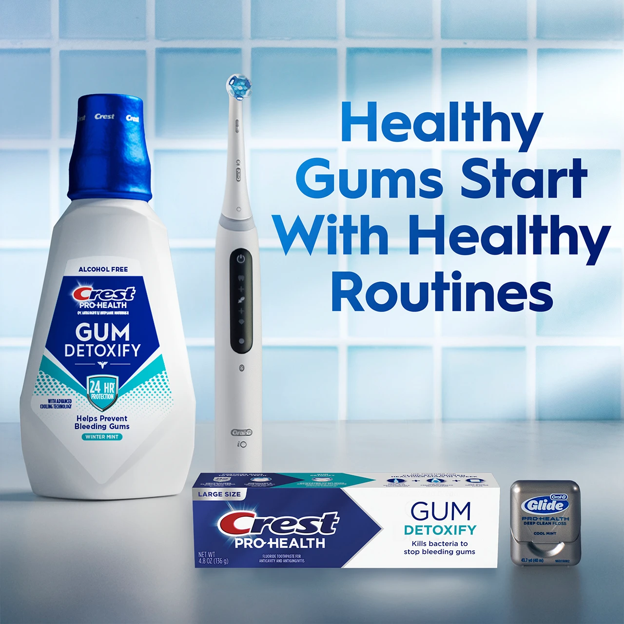 Healthy gums start with healthy routines