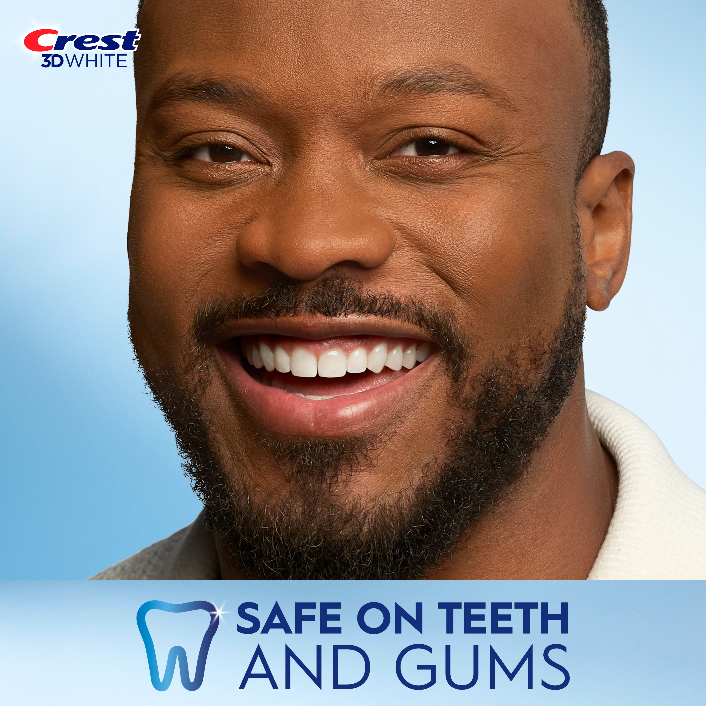 Safe on teeth and gums