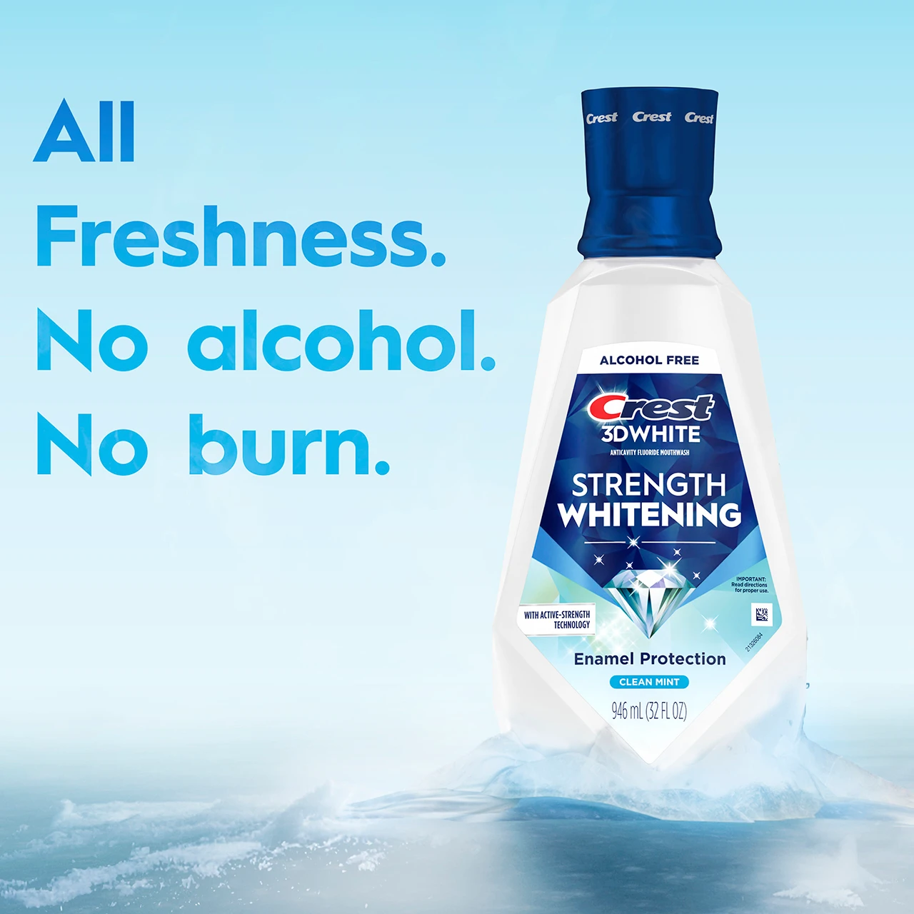 All freshness. No alcohol. No burn