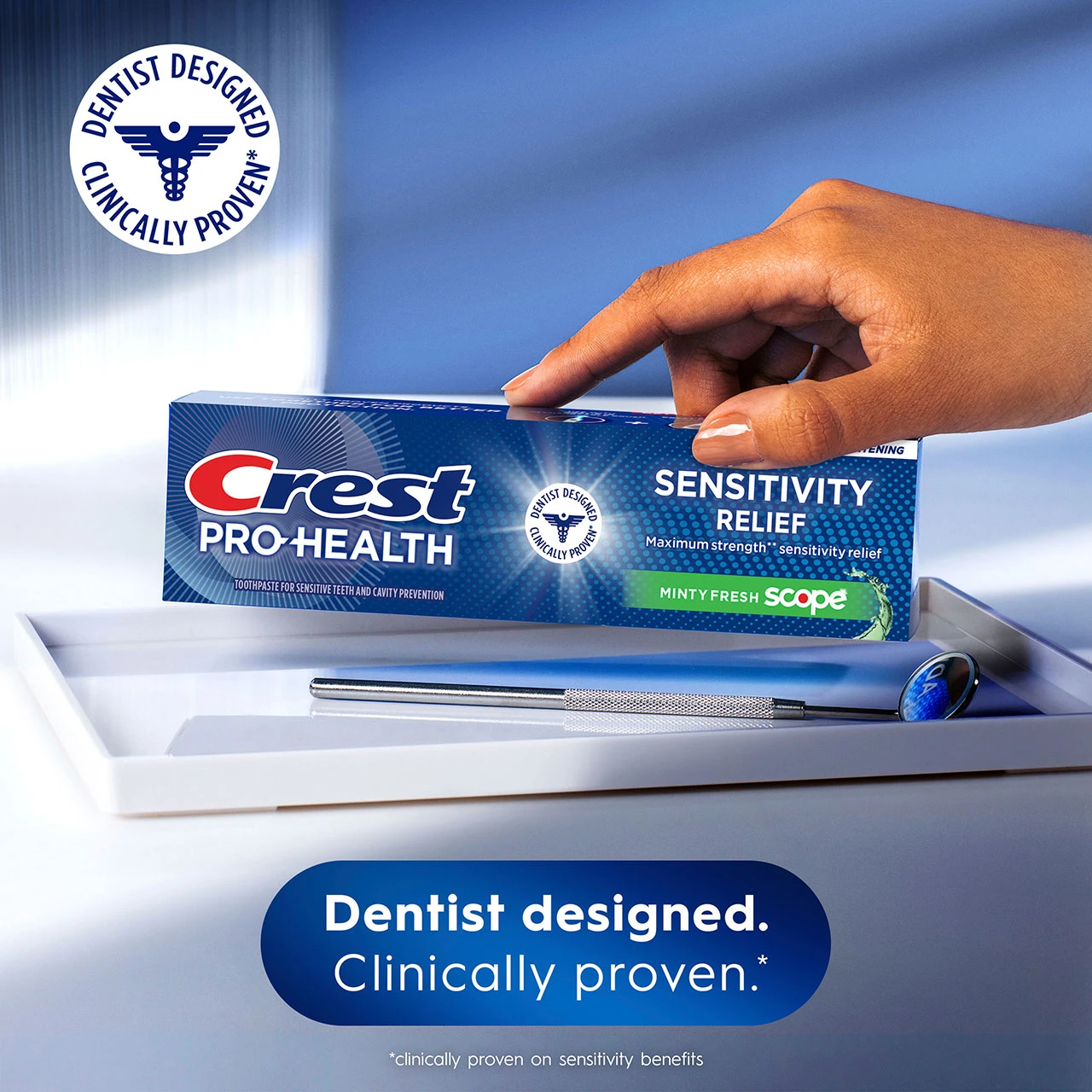 Dentist designed. Clinically proven.