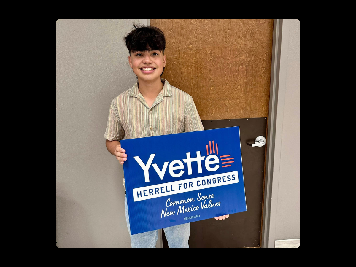 Yvette Herrell Yard Sign