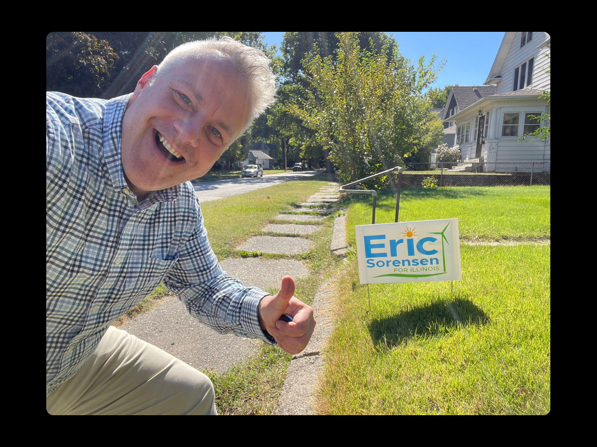 Eric Sorenson Yard Sign