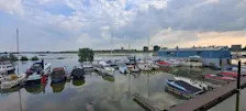 Uitzicht over de Rijn bij Arnhem - Grieta Spannenburg
