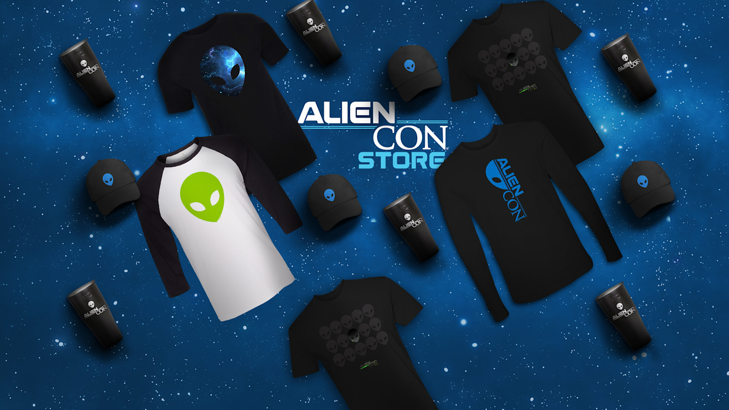 The New AlienCon Store Has Landed! The New AlienCon Store Has Landed!, Check out the galactic assortment of products including t-shirts, mugs, DVDs, exclusive AlienCon merchandise, and MORE!