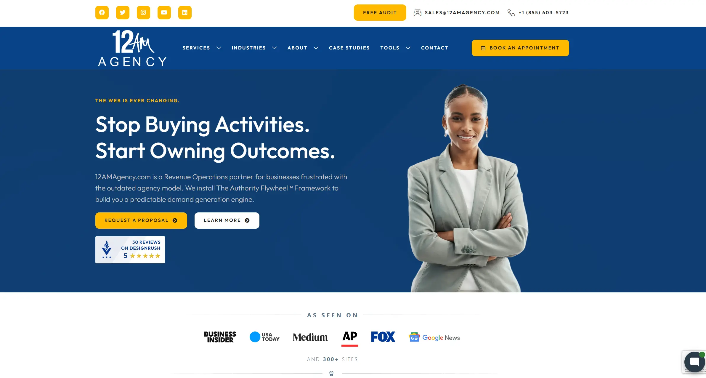 Best Front End Development Companies - 12AM Agency