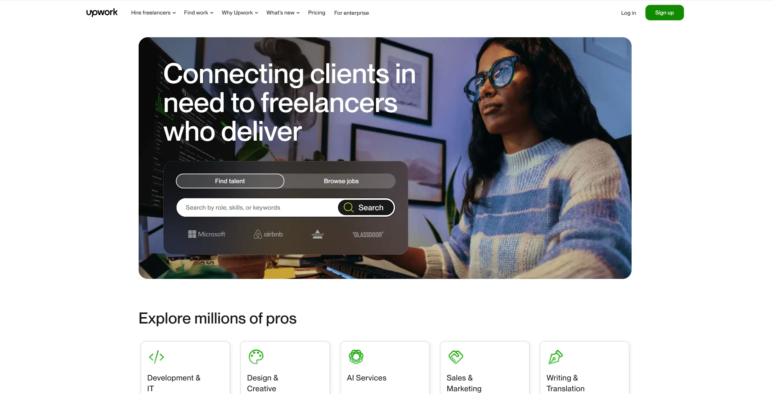 Upwork – A Global Marketplace to Hire React Native Developers