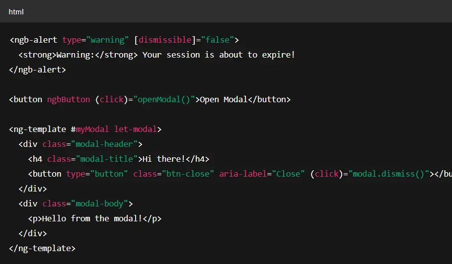 Angular UI Library