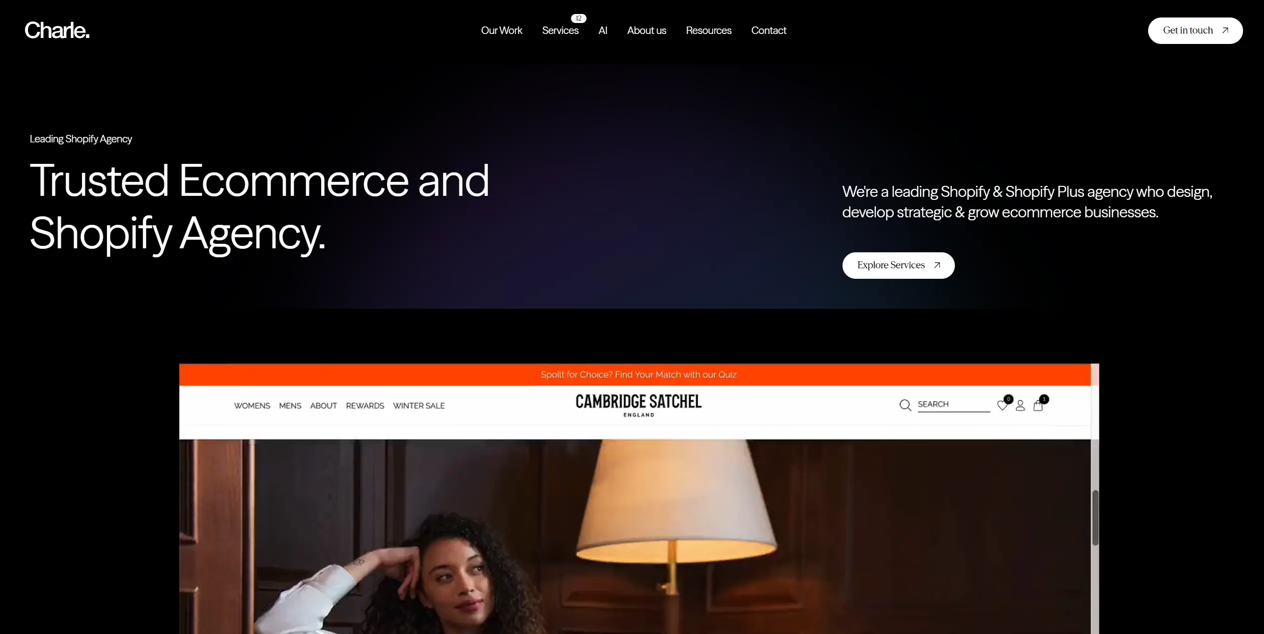 Headless Shopify Agency Picks - Charle