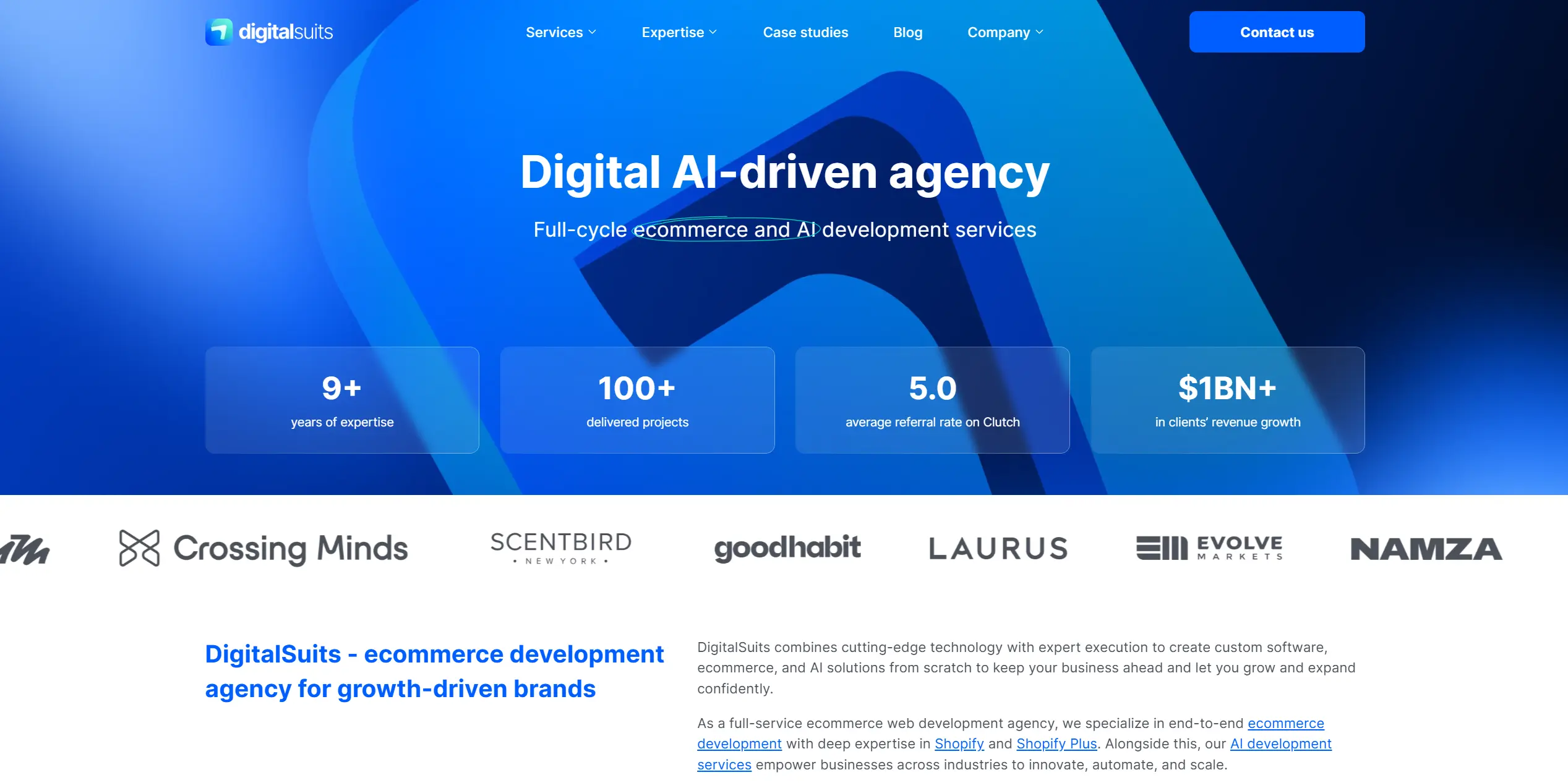 Headless Shopify Agency Picks - DigitalSuits