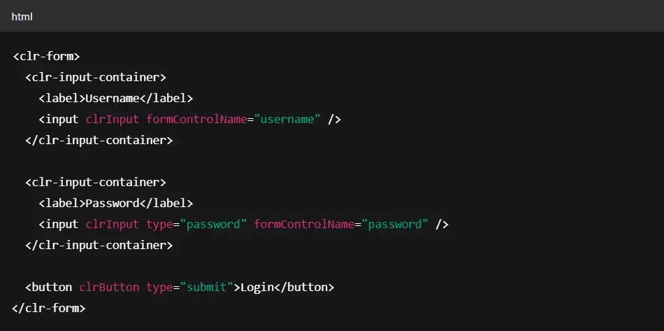 Angular UI Library