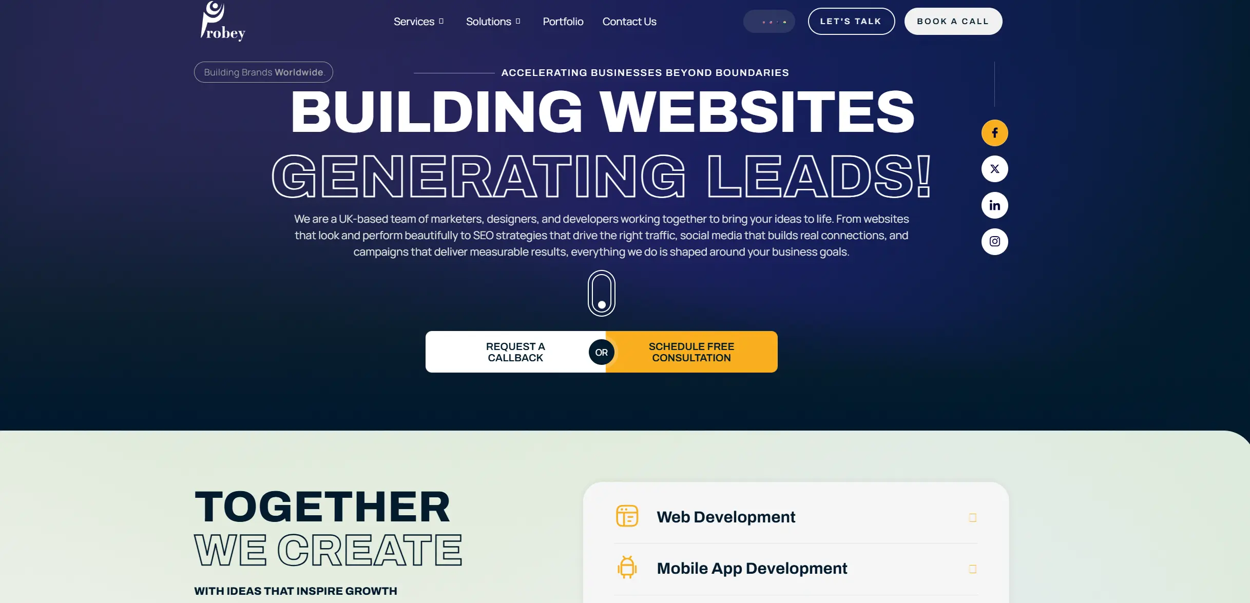 Best Front End Development Companies - Probey Services