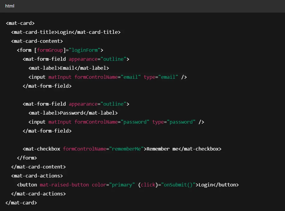 Angular UI Library