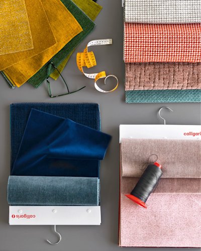 Calligaris Materials Fabrics Moodboard