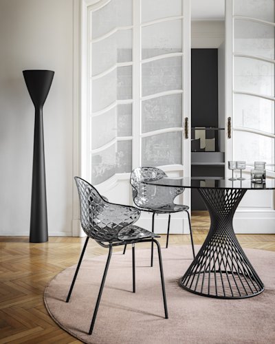 Sanit Tropez Calligaris Chair Vortex Table
