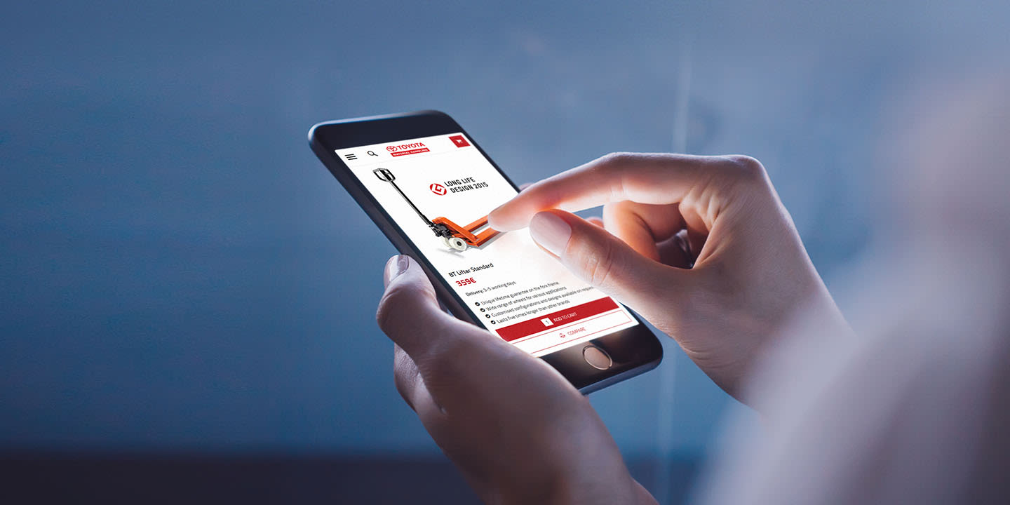 With the MyToyota Store, Toyota Material Handling is Changing How Parts Are Sold