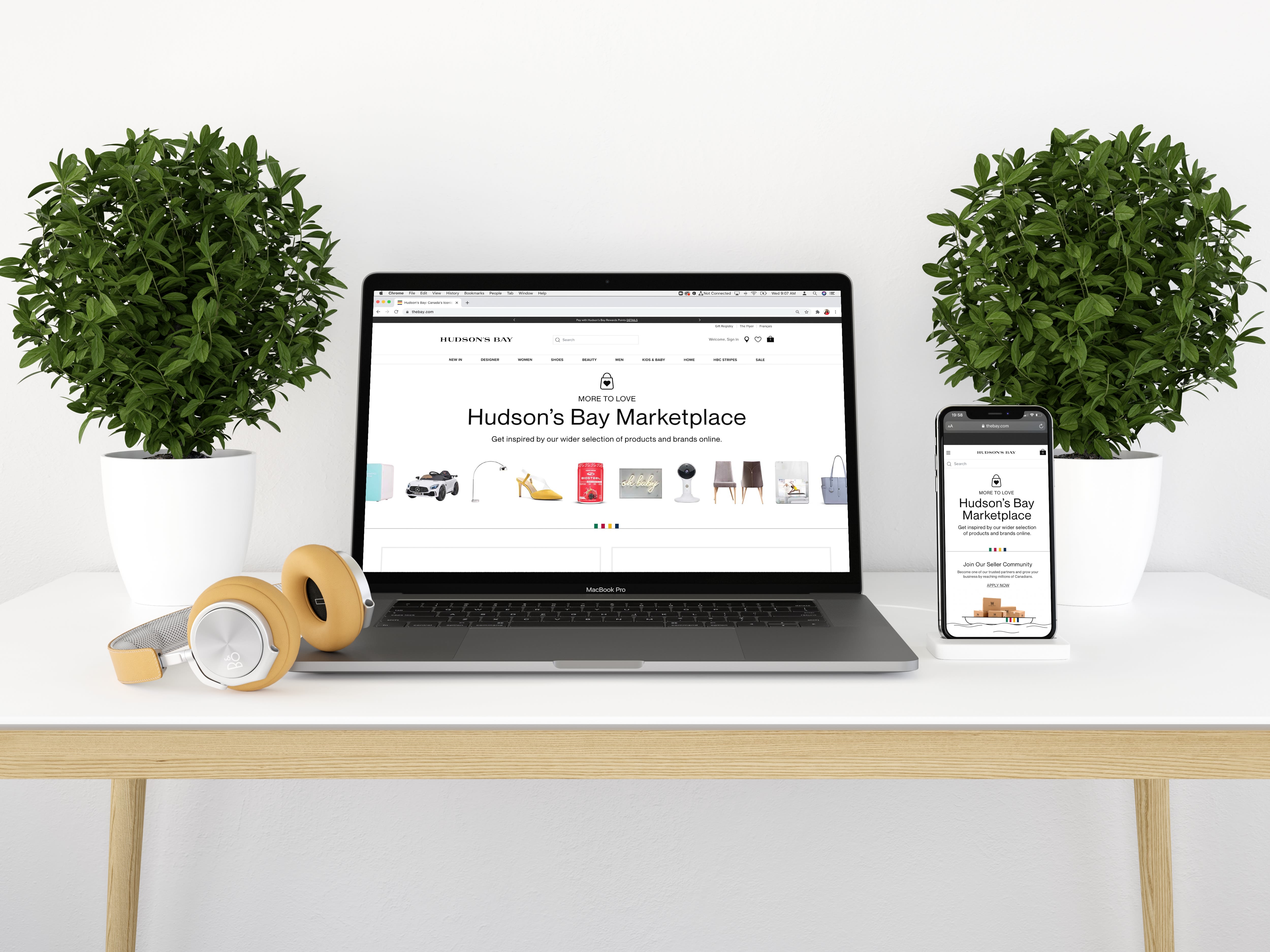Hudson’s Bay Delivers a Digital Game-Changer With Thousands of New Products and Expanded Category Focus on New Marketplace