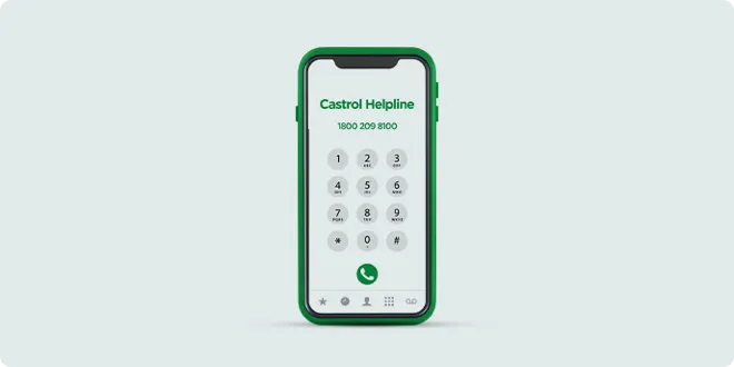 Dial Castrol for help
