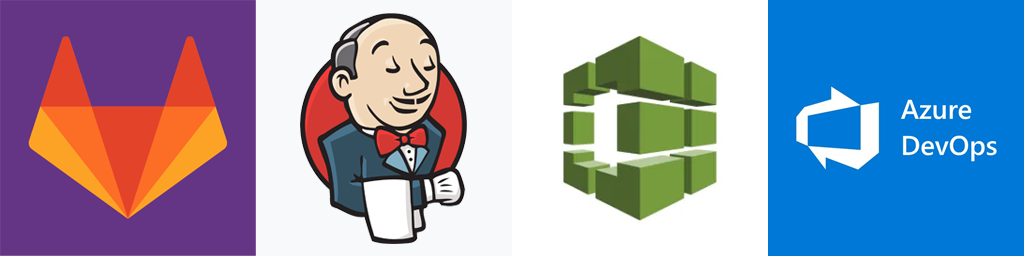 Verschillende aanbieders van CI/CD pipelines