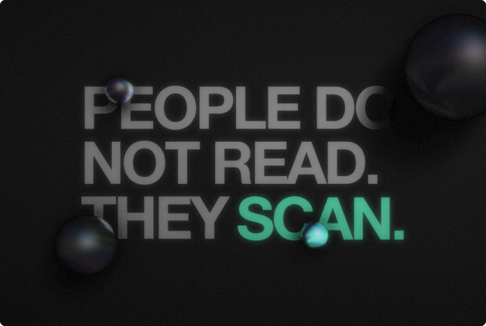 People Don't Read Online, They Scan: Navigating the Digital Reading Revolution