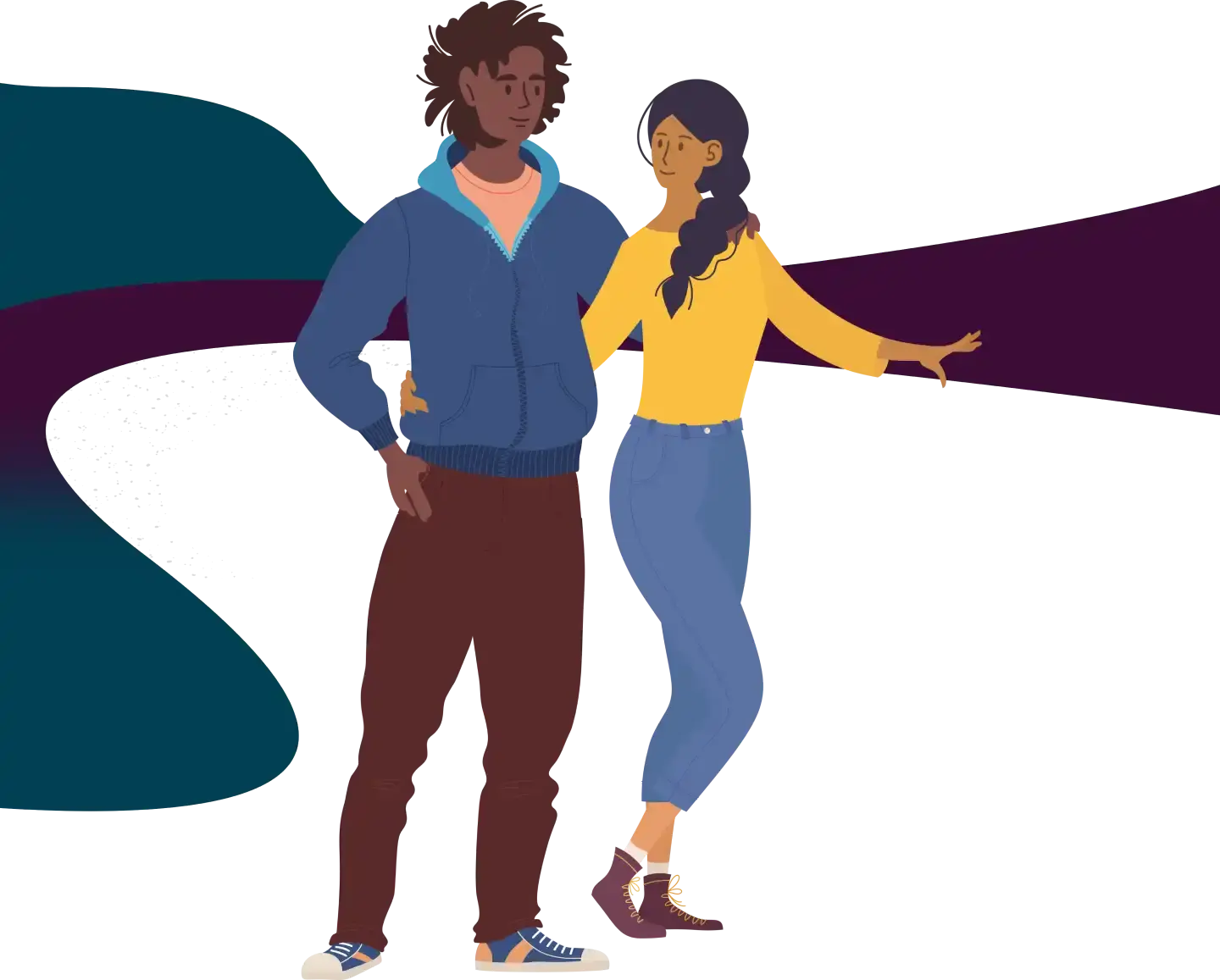 Illustration from the 2022 flu campaign