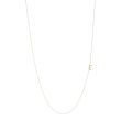 Bianca Pratt Gold Initial Necklace