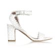 Tabitha Simmons Leticia Perforated Leather Sandals