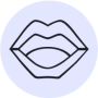 dry mouth icon
