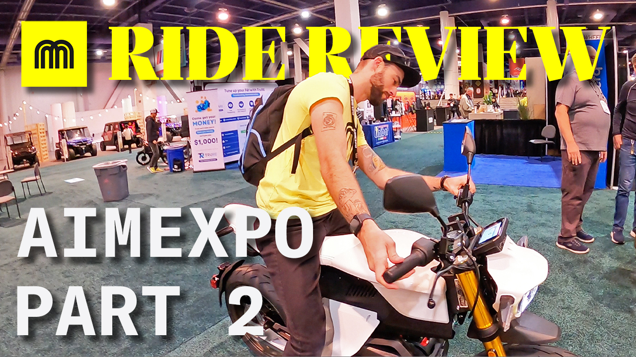 AIMExpo 2024 Part 2: More New Products, Test Rides, and Interviews