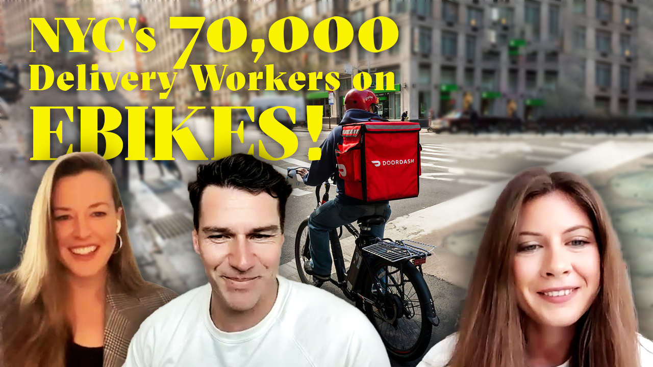Ride On! #11: Lectric Giveaway Week 2! · Whizz Co-Founder on NYC Delivery Riders · Ebikes are 💪🥦!