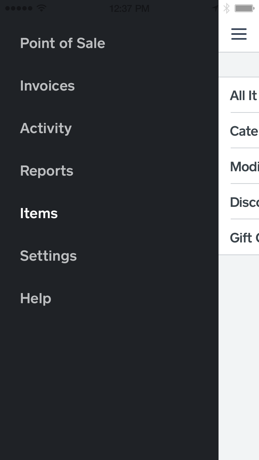 Create a new item