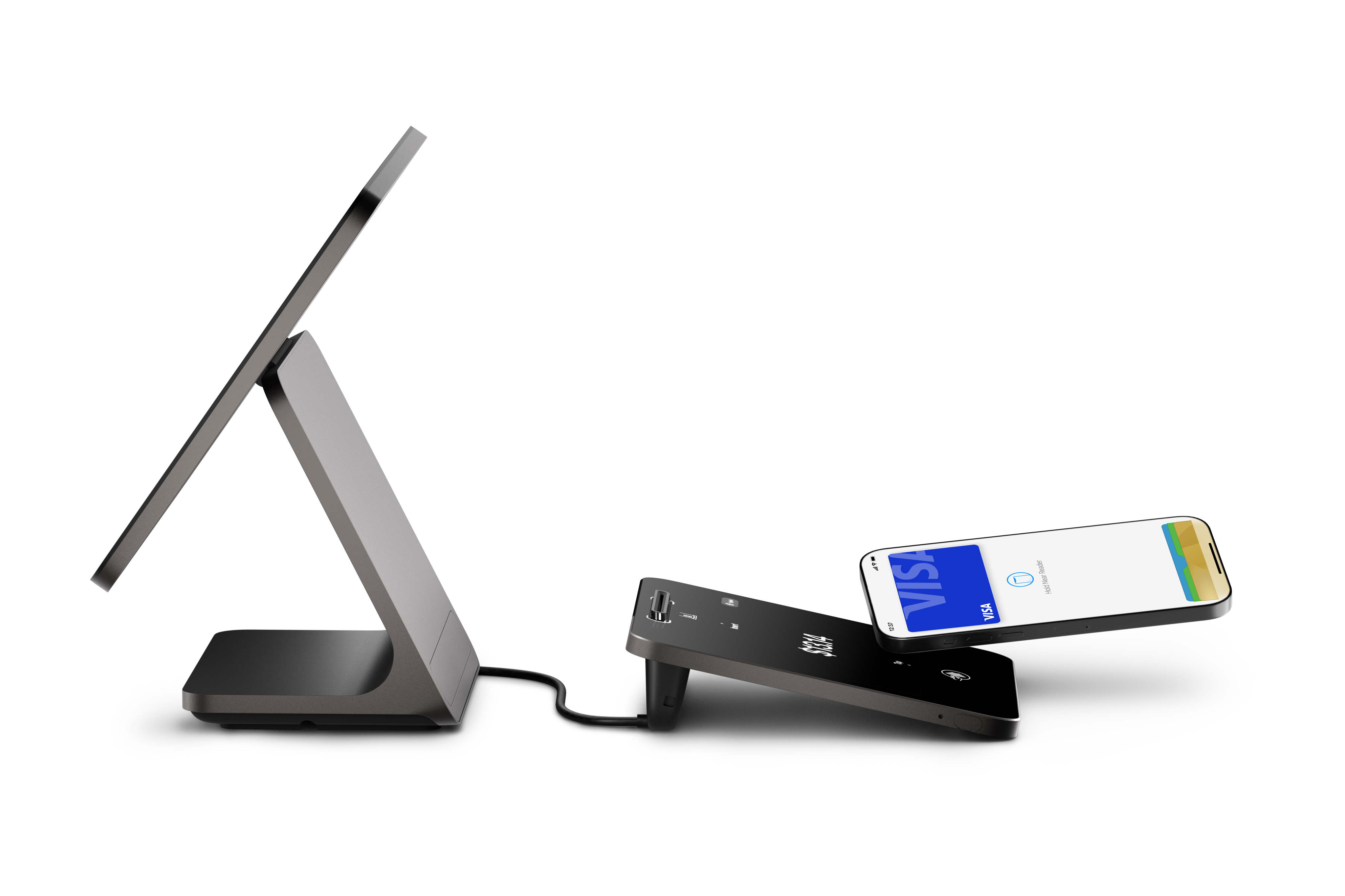 Square Register 2nd generation undocked Mobile-Tap USEN