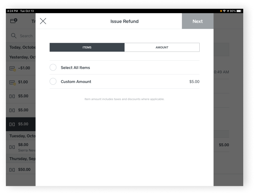 Refresh - Refund - iPad - EN