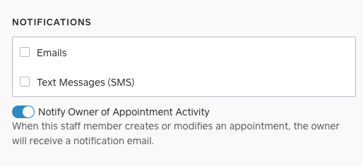 Employee Notifications