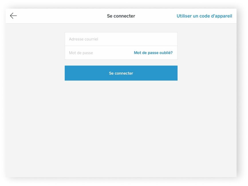 SPOS Refresh - Login Page - CA - FR