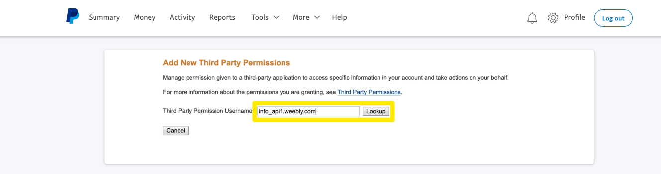 connect-paypal-3rd-party-permissions