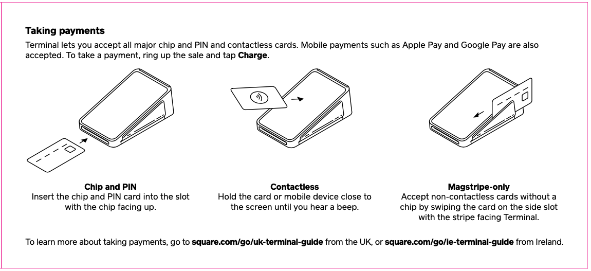 Take an EMV payment with T2.