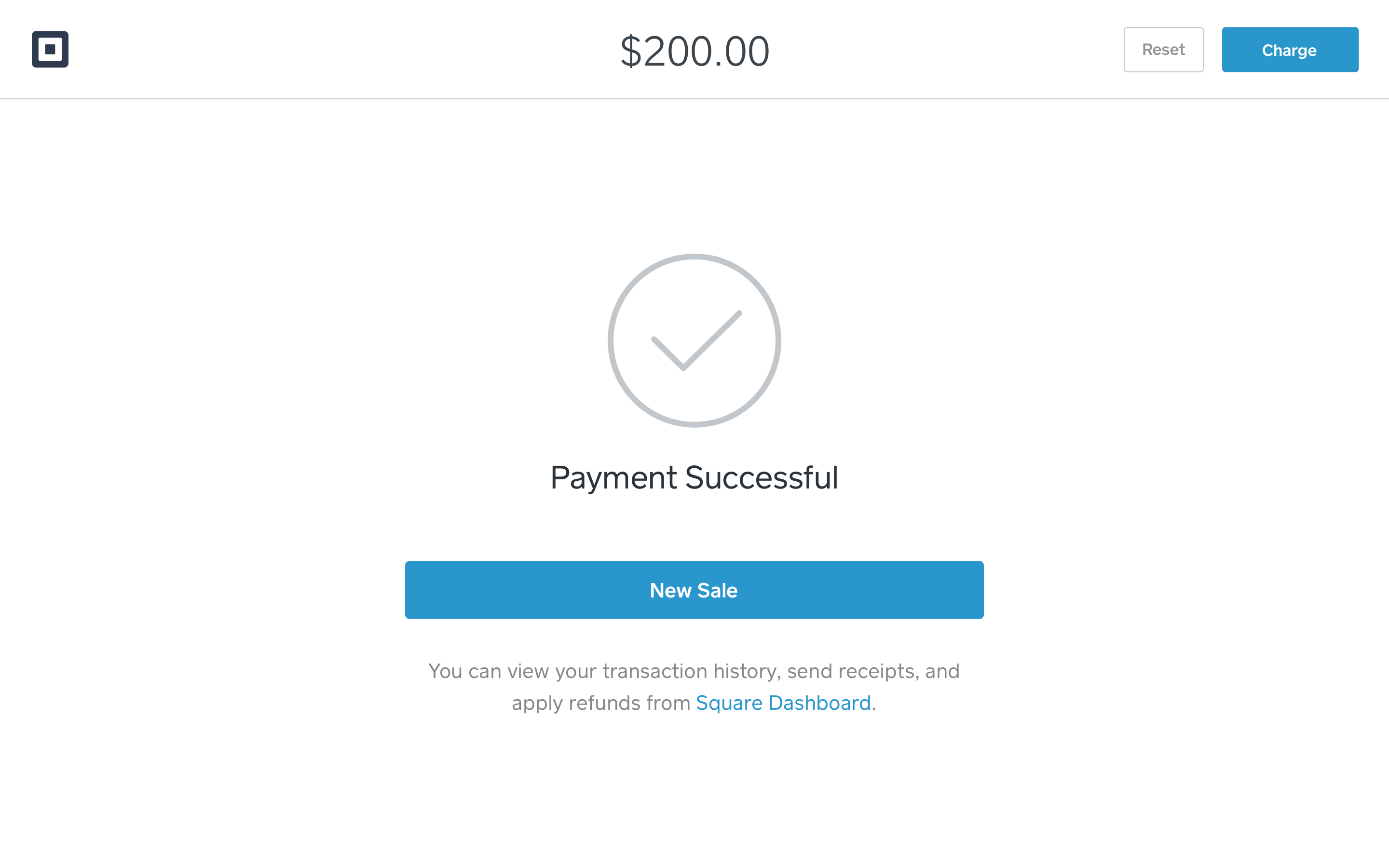 Complete Sale