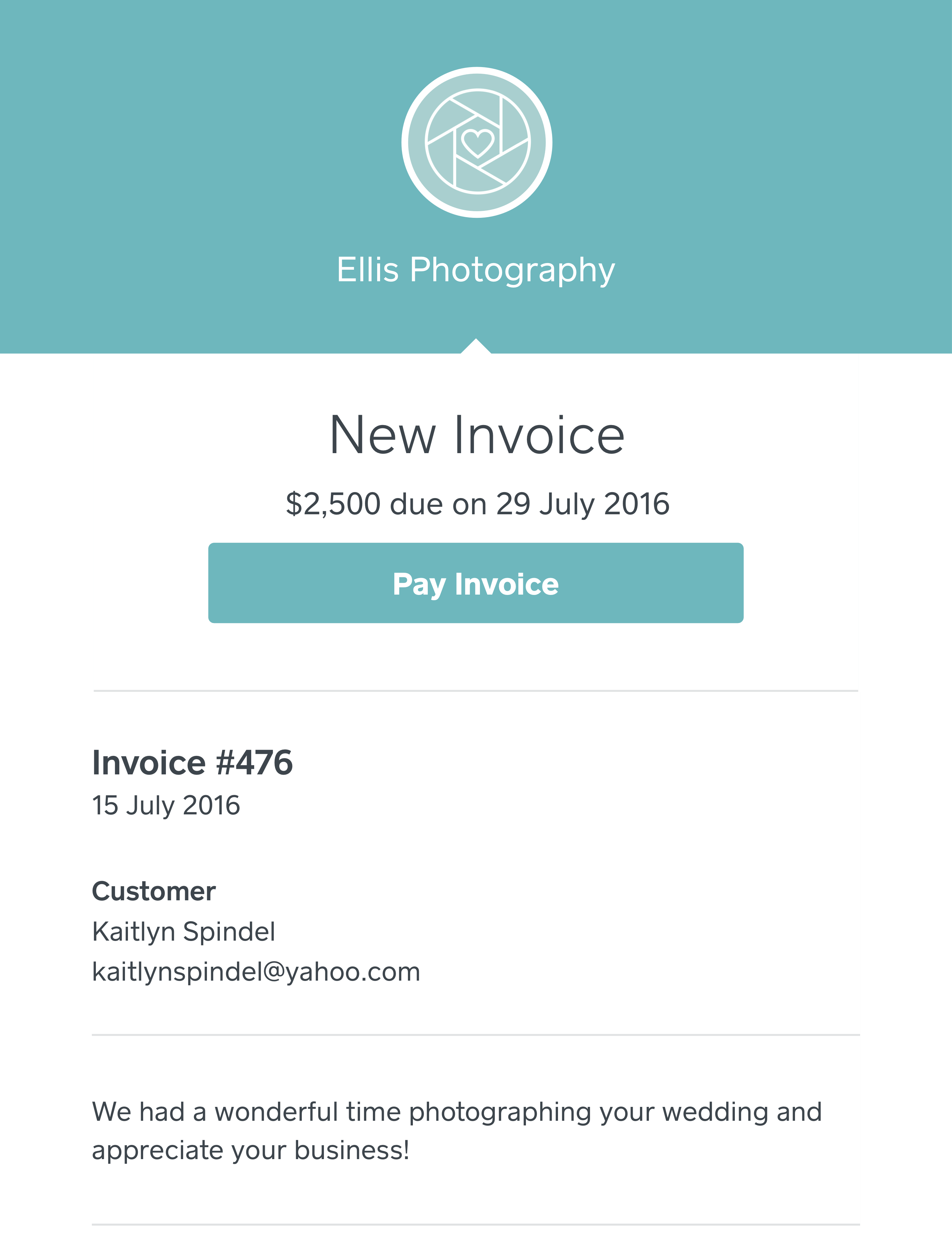 Send Invoice