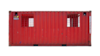 22TU 20FT TUNNEL CONTAINER RENT SIDE RED control