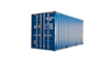 25G0 20FT High Cube Double Door new blue Corner control