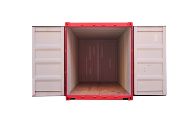 22G1 20ft standard New Traffic Red Open