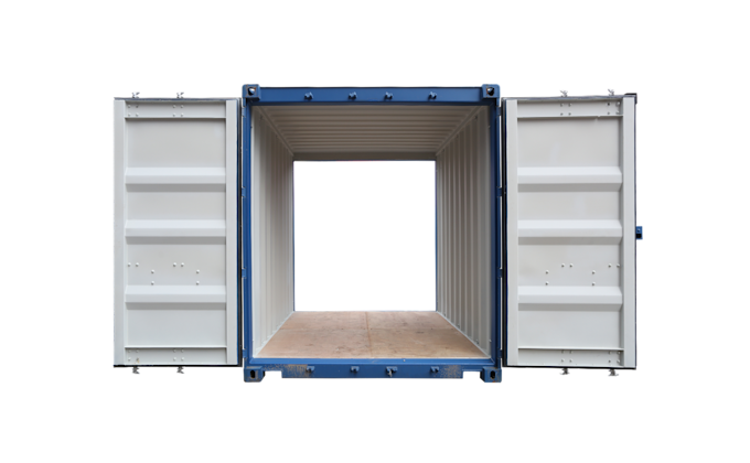 10ft Double Door Container
