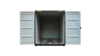 This photo is an new black 20ft high cube container control
