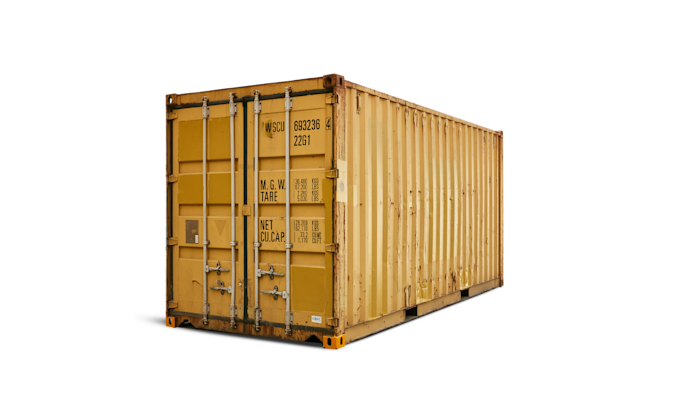 Container Standard de 20 pés