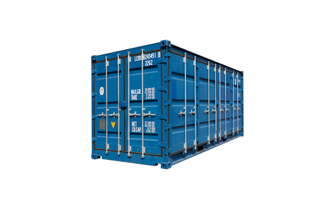 22G2 20FT SIDE DOOR NIEUW CORNER