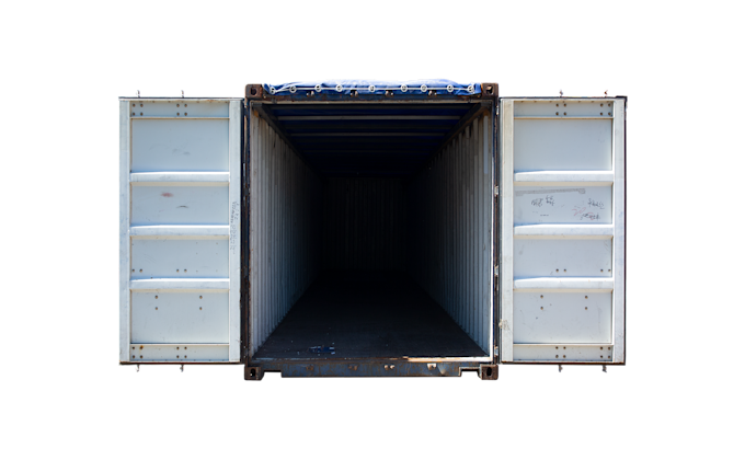 42U9 40FT OPEN TOP REBUILD USED OPEN FRONT