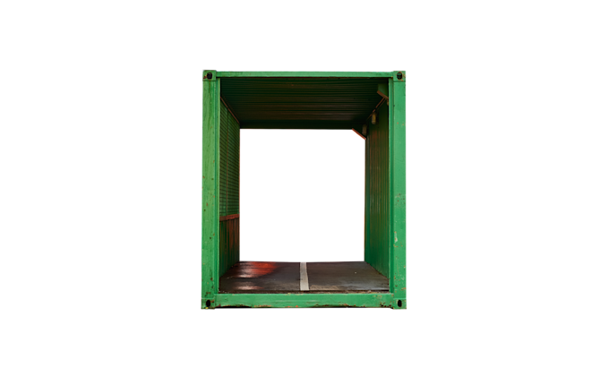 22TU 20FT Tunnel rental green front