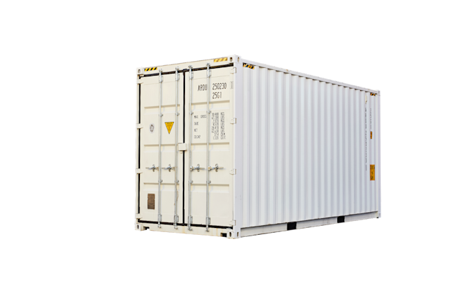 25G1 20FT High Cube new white corner