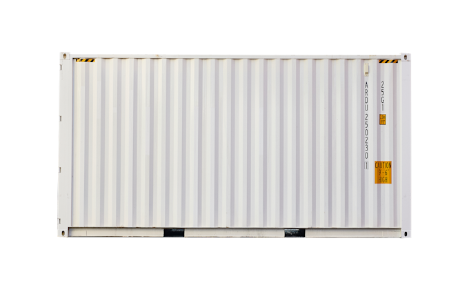 25G1 20FT High Cube white side