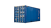 25G1 20FT High Cube new blue corner control